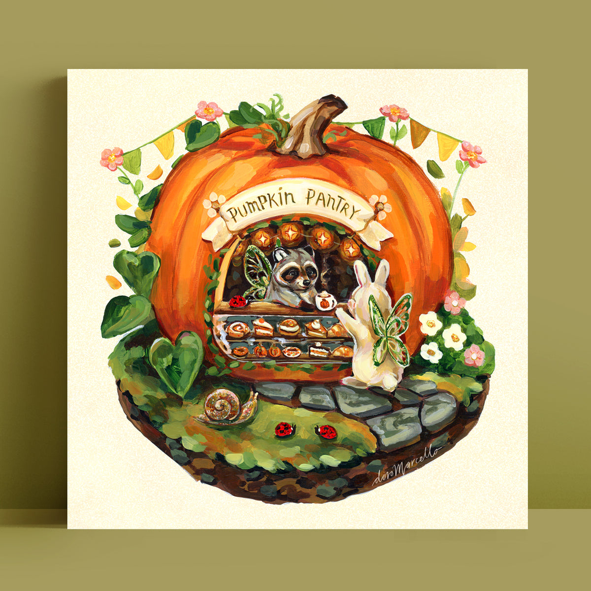 Pumpkin Pantry - Art Print