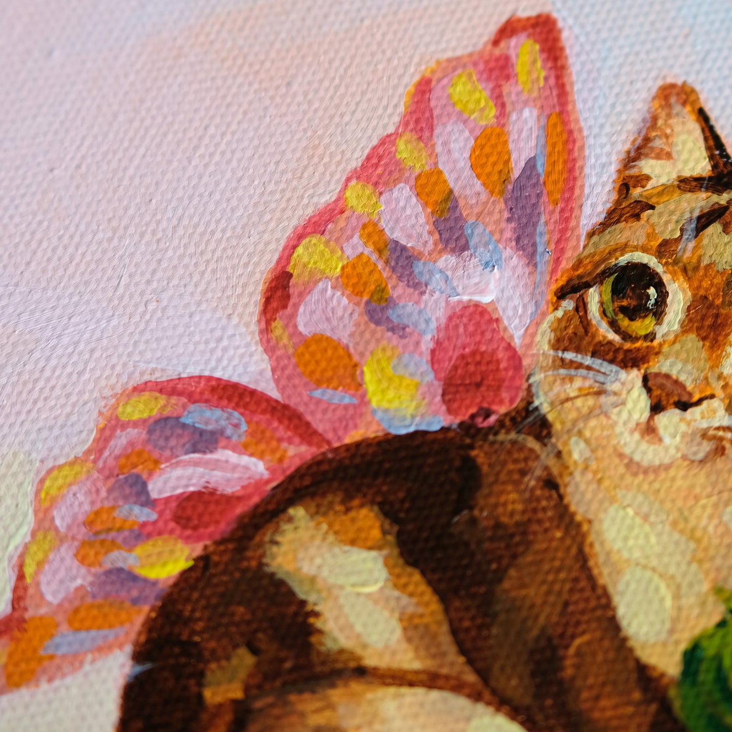 Chaton Féérique Rose - Original