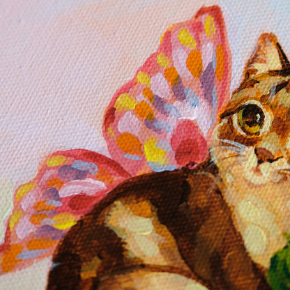 Chaton Féérique Rose - Original
