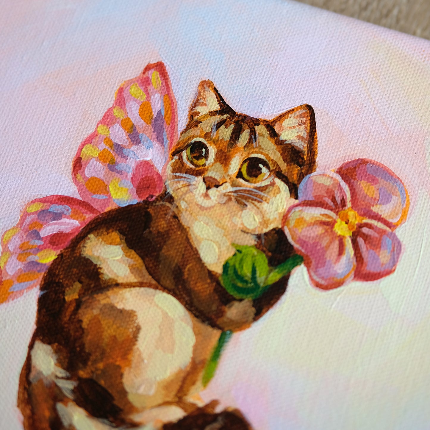 Chaton Féérique Rose - Original