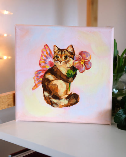 Chaton Féérique Rose - Original
