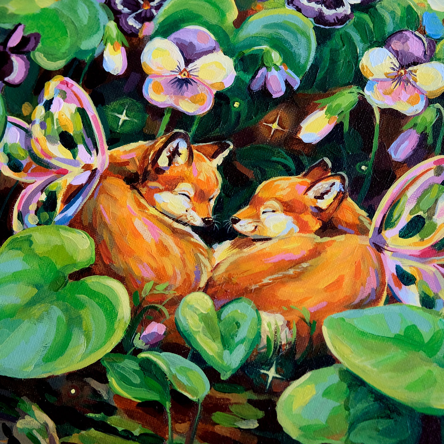 Fairy Foxes - Original