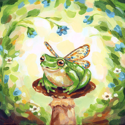 Good Luck Fairy Frog - Original