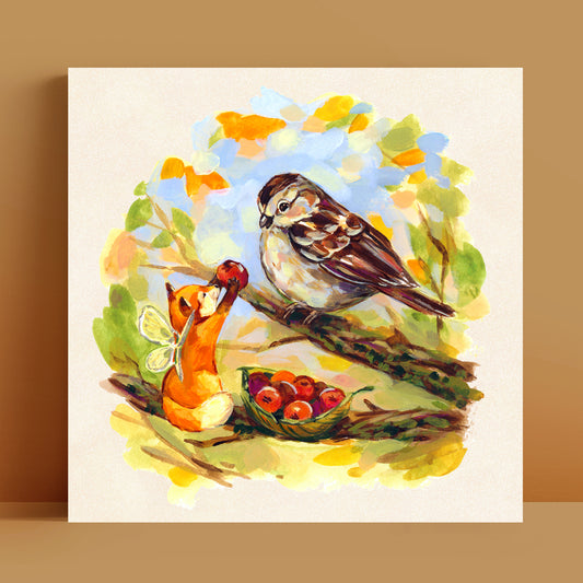 Sharing - Art Print