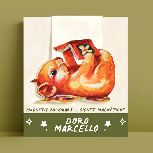 Souris de lecture - Signet