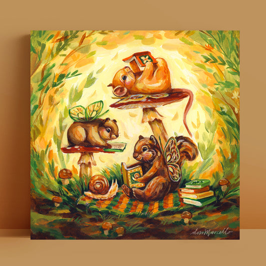 The Fairy Bookclub - Art Print