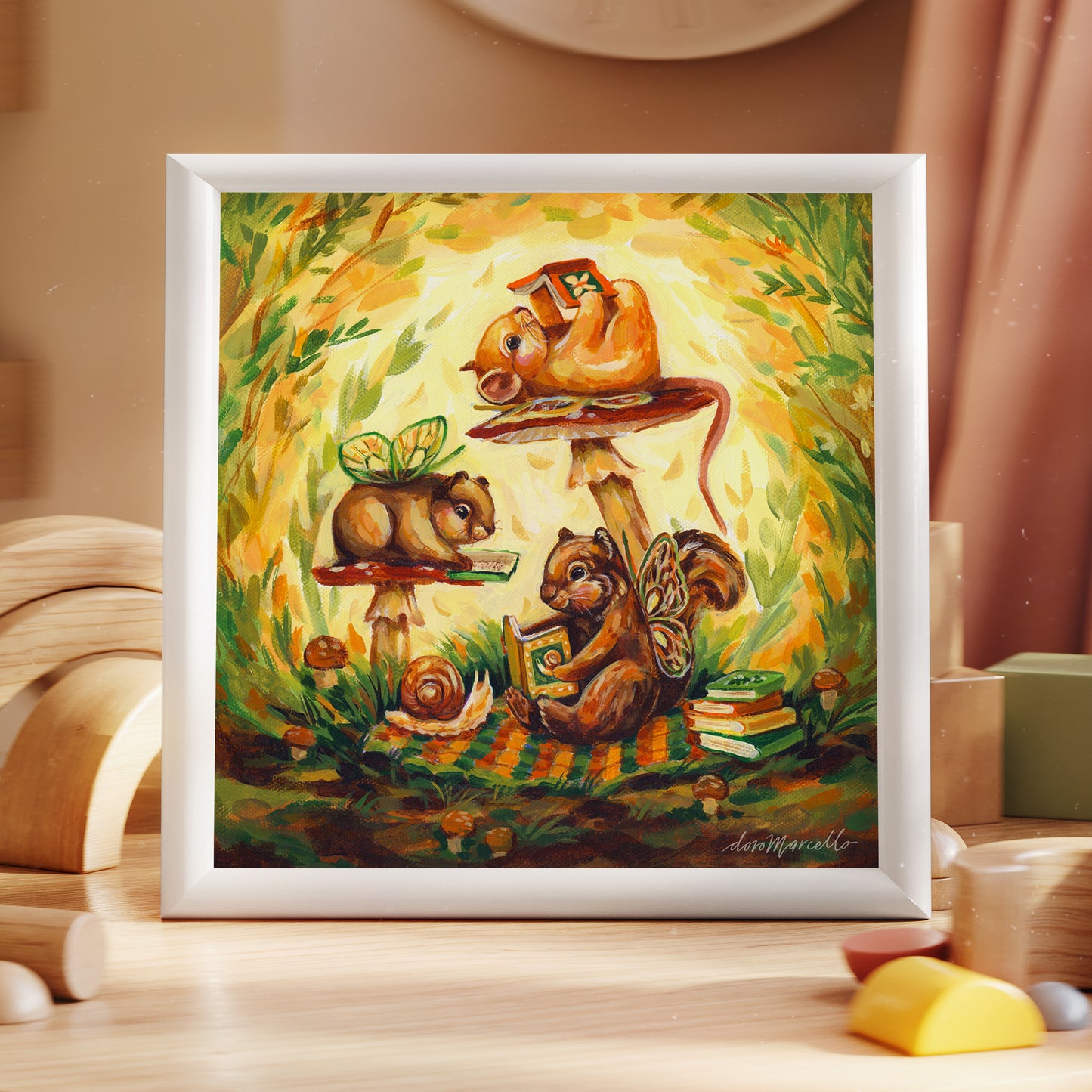 The Fairy Bookclub - Art Print