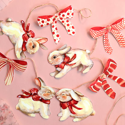 White Rabbits - DIY Garland Kit
