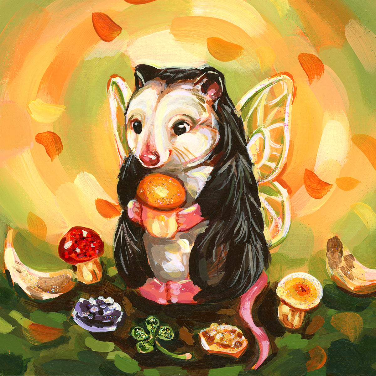 Pear l'opossum - Original