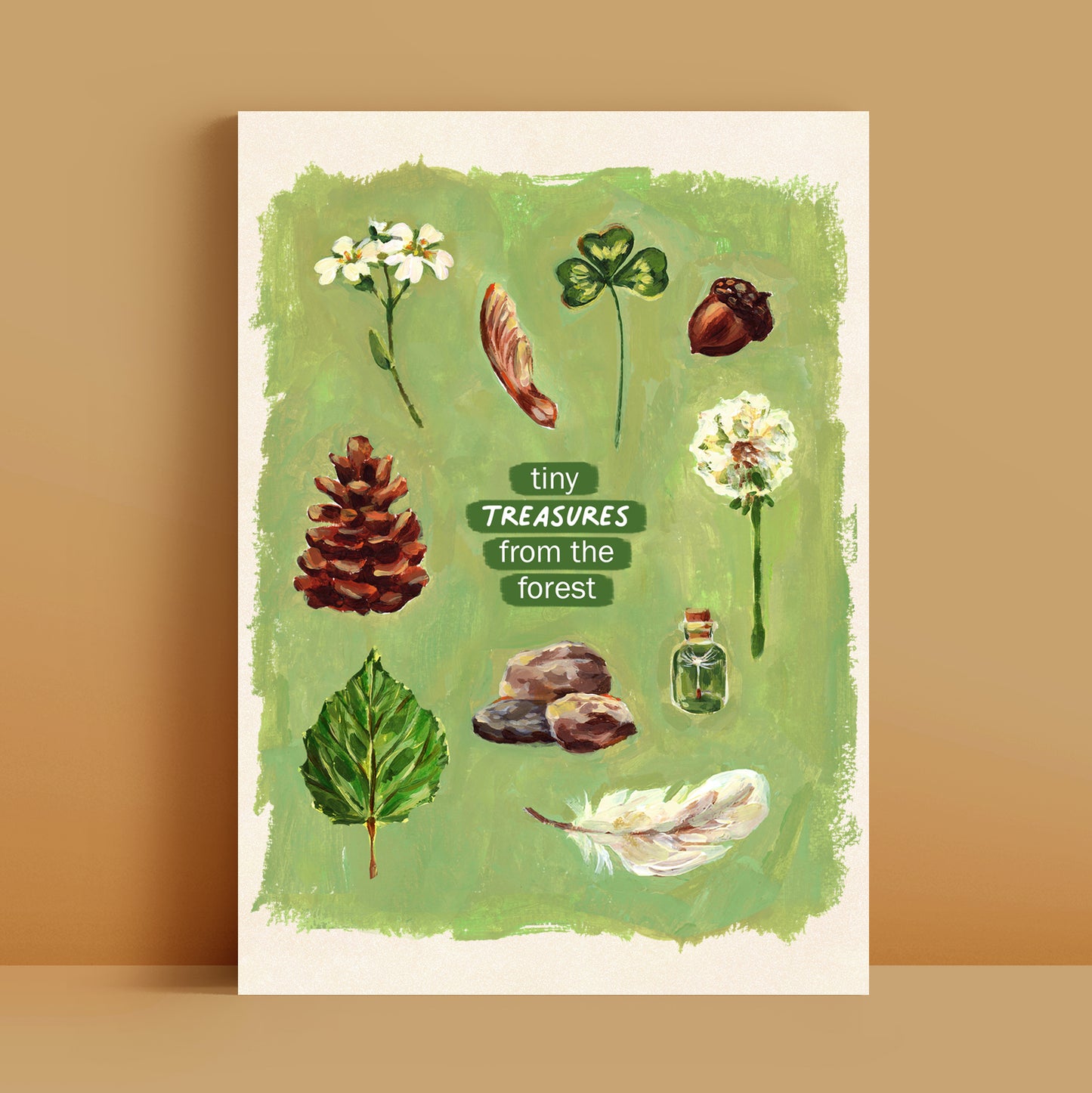 Petits trésors - Impression d'art