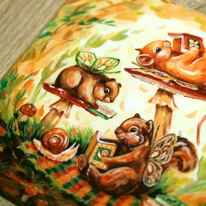 The Fairy Bookclub - Art Print