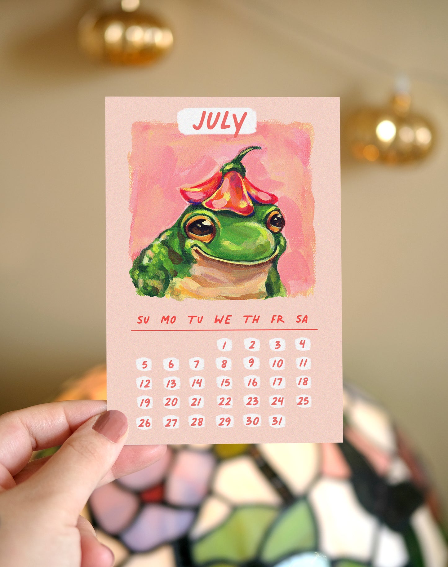 2026 - Flower Parade Desk Calendar